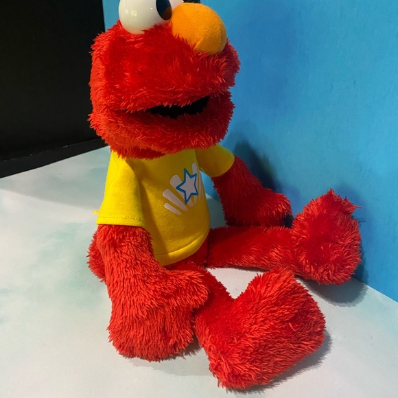SESAME STREET MUPPET ELMO VINTAGE 2013 LET’S IMAGINE TALKING PLUSH WORKS GREAT!! - Picture 8 of 13